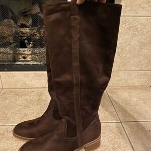 Seychelles “ sand in my boots” suede knee high boots 8.5